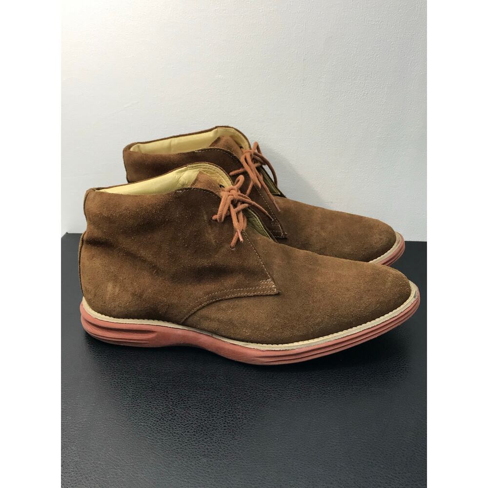 Martin Dingman 10.5 Country Wear Brown Suede Leather Lace Up Chukka Boots - Picture 5 of 16